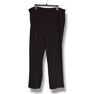 Pantalon Pull-on Bleu LK Luxe As Is Susan Graver LK Fusion Regular
